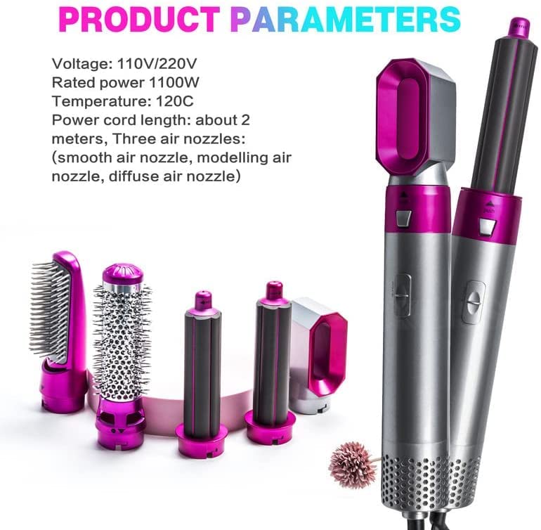 5-in-1 Hot Air Styler – Multifunctional Hair Dryer & Brush Set