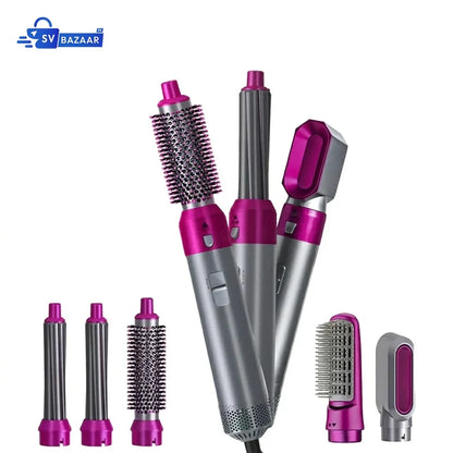 5-in-1 Hot Air Styler – Multifunctional Hair Dryer & Brush Set