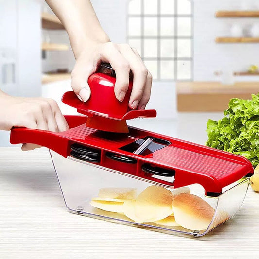 6 in 1 Multifunctional Vegetable Cutter & Mandoline Slicer