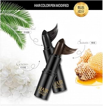 Bioaqua Instant Hair Color Stick – One-Time Root Touch Up Pen for Grey Hair Coverage
