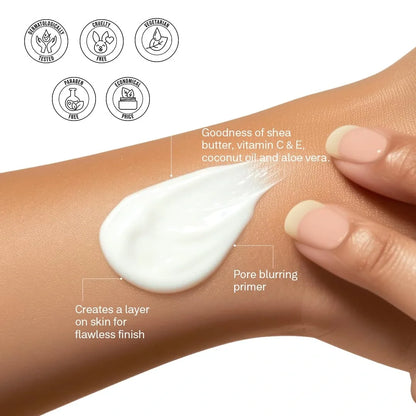 Flicka Silk Touch Milk-Cream – Multi-Function Moisturizer & Pore Blurring Primer