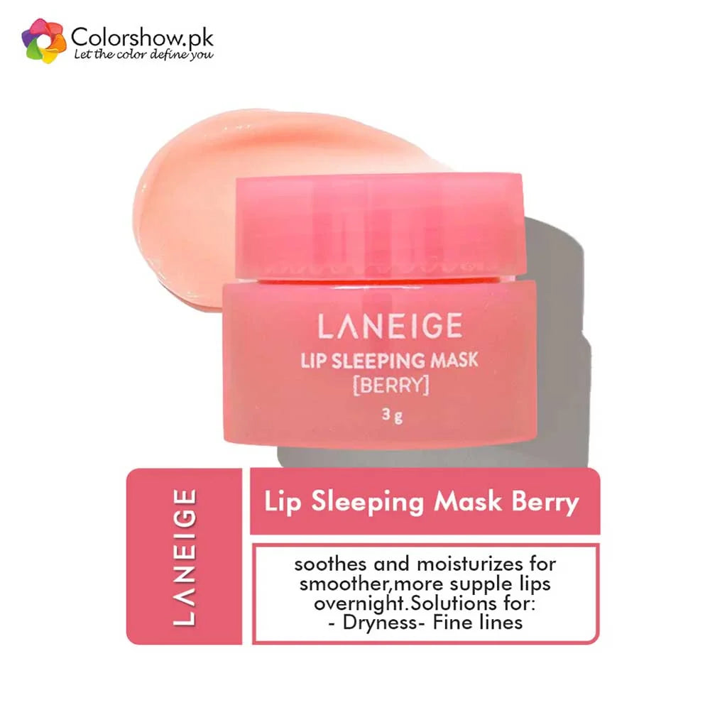 Laneige Lip Sleeping Mask EX [Berry] – Overnight Lip Treatment