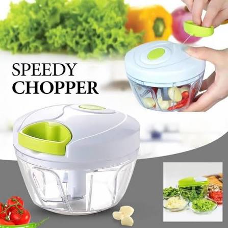 Multi-Functional Manual Food Chopper – Speedy Pull String Cutter