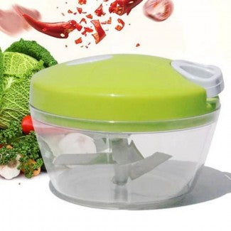 Multi-Functional Manual Food Chopper – Speedy Pull String Cutter