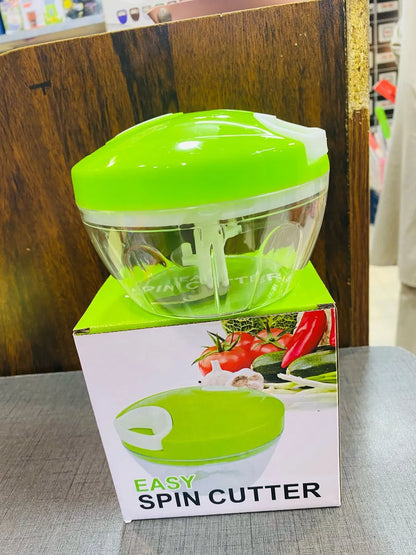 Multi-Functional Manual Food Chopper – Speedy Pull String Cutter