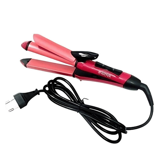 2 in 1 Hair Styling Iron – Straightener & Curler