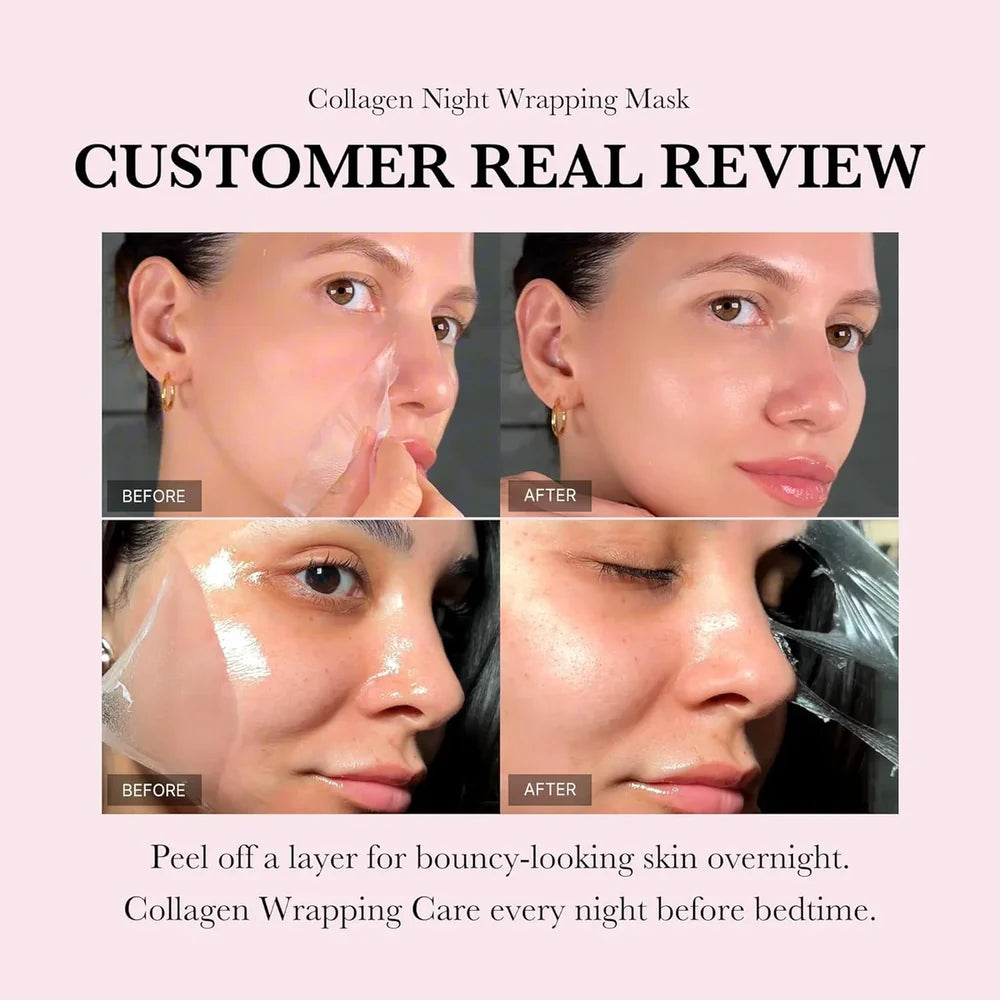 Medicube Collagen Night Wrapping Mask – Peel-Off Overnight Face Mask