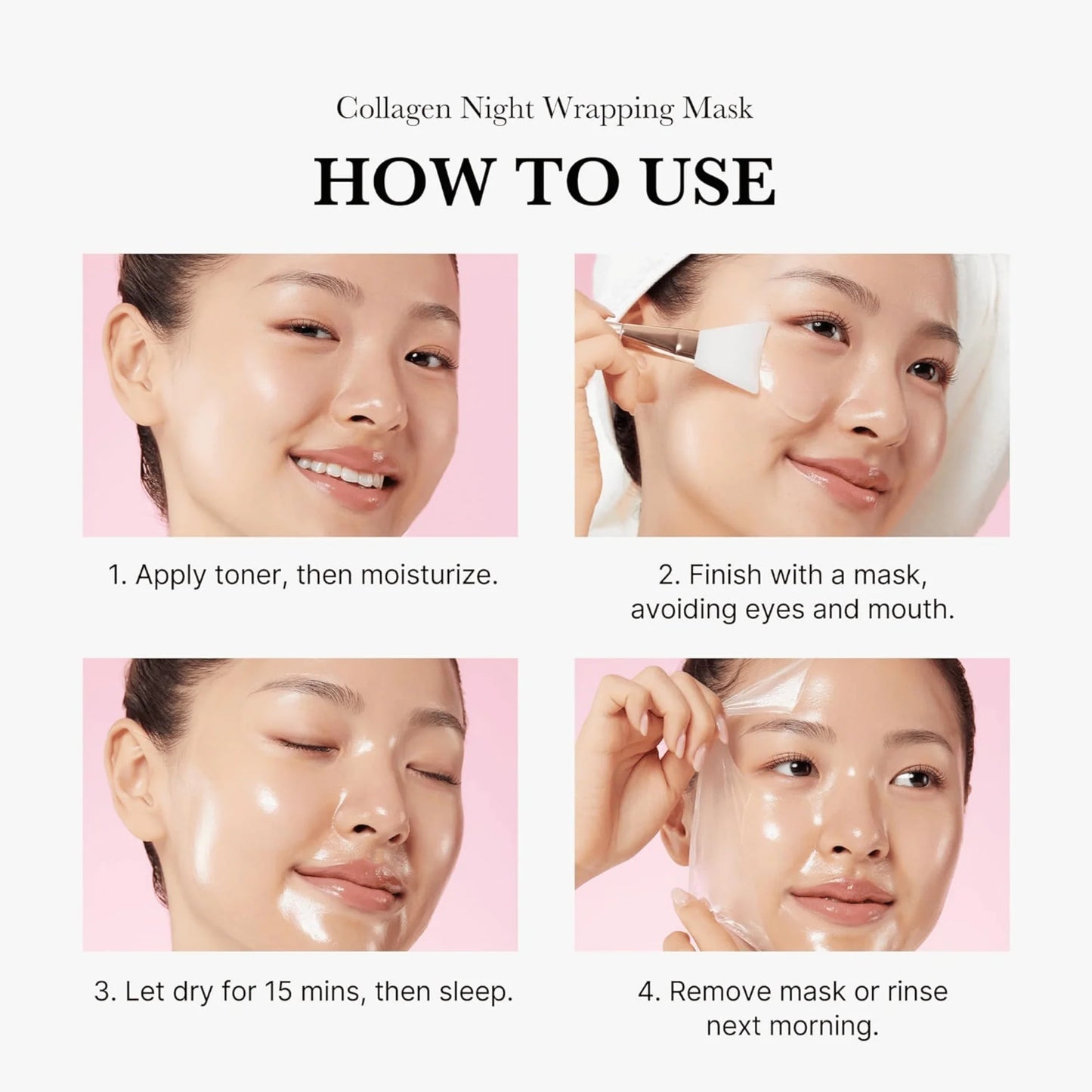 Medicube Collagen Night Wrapping Mask – Peel-Off Overnight Face Mask