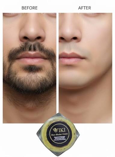 Wiki Hair Blocker Cream – Unwanted Hair Reduction Cream for Face & Body